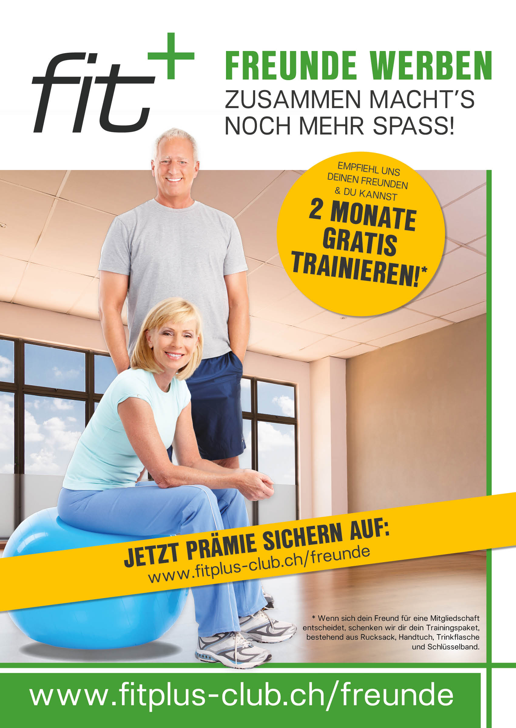 online_RZ_fit+ Freunde werben_Plakat_2 Monate_A1_ch online_RZ_fit+ Freunde werben_Plakat_2 Monate_A1_ch